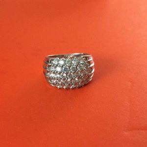 .925 silver diamonique ring